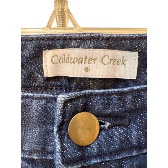 Coldwater Creek Women’s Jeans Size16 Straight Leg Blue Denim Stretch Comfort - Picture 3 of 11